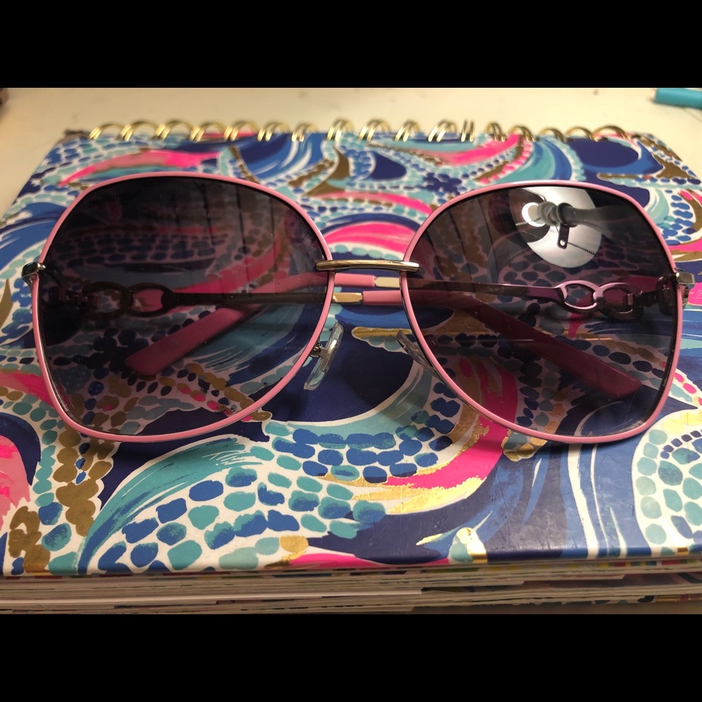 Pink sunglasses